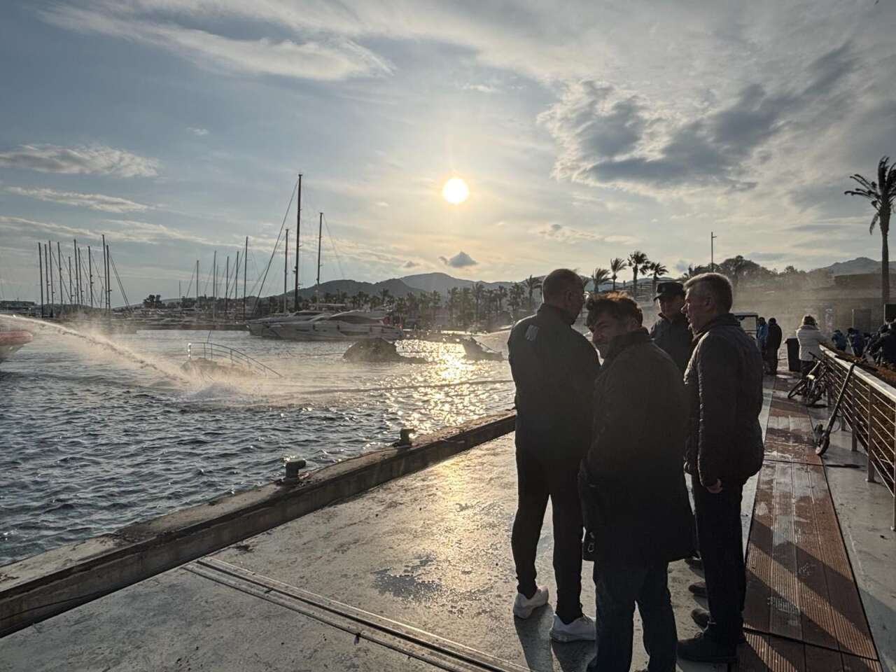 Bodrum'daki Marina Yangını: 7 Tekne Battı 5